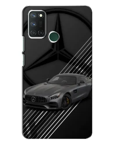 Чехол для Realme 7i с картинкой «Mercedes AMG — графика»