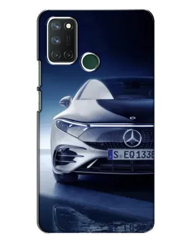 Чехол для Realme 7i с картинкой «Mercedes EQ — будущее»