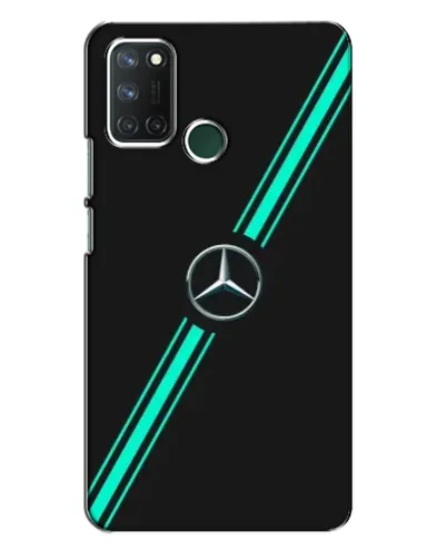 Чехол для Realme 7i с картинкой «Спортивные линии Mercedes» Чехол для Realme 7i с картинкой «Спортивные линии Mercedes»