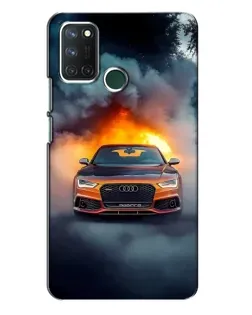 Чохол для Realme 7i з картинкою «Audi у вогняному диму» Чохол для Realme 7i з картинкою «Audi у вогняному диму»
