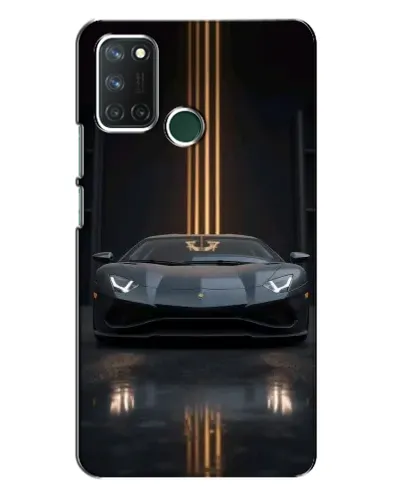 Чехол для Realme 7i с картинкой «Lamborghini золотые линии» Чехол для Realme 7i с картинкой «Lamborghini золотые линии»