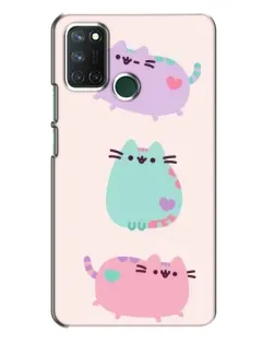 Чохол для Realme 7i з картинкою «Pusheen тріо» Чохол для Realme 7i з картинкою «Pusheen тріо»
