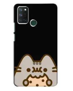 Чохол для Realme 7i з картинкою «Пушин на чорному» Чохол для Realme 7i з картинкою «Пушин на чорному»