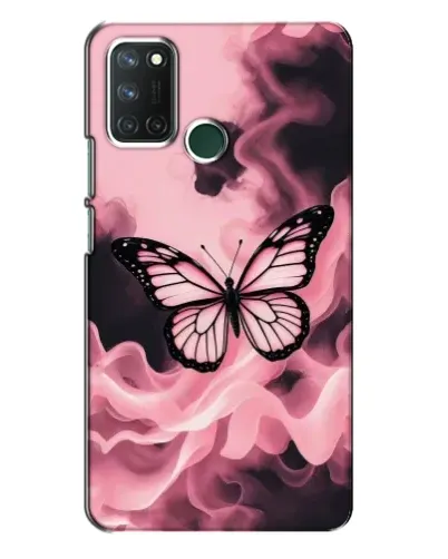 Чохол для Realme 7i з картинкою «Метелик у диму» Чохол для Realme 7i з картинкою «Метелик у диму»