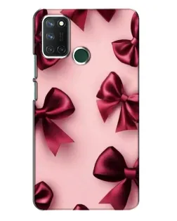 Чохол для Realme 7i з картинкою «Бордовий атлас»