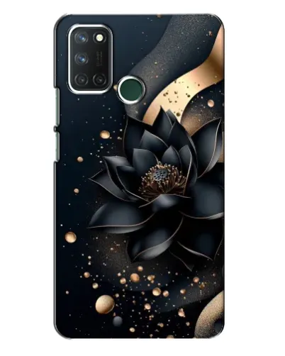 Чехол для Realme 7i с картинкой «Черный лотос» Чехол для Realme 7i с картинкой «Черный лотос»