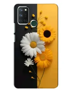Чехол для Realme 7i с картинкой «Подсолнух и ромашка» Чехол для Realme 7i с картинкой «Подсолнух и ромашка»