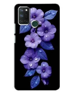 Чохол для Realme 7i з картинкою «Фіолетові квіти з росою» Чохол для Realme 7i з картинкою «Фіолетові квіти з росою»