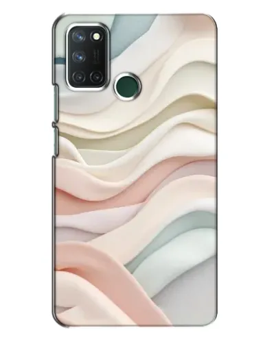 Чехол для Realme 7i с картинкой «Пастельные нежные волны» Чехол для Realme 7i с картинкой «Пастельные нежные волны»