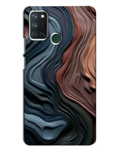 Чехол для Realme 7i с картинкой «Цветные волны каньона» Чехол для Realme 7i с картинкой «Цветные волны каньона»