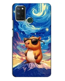 Чохол для Realme 7i з картинкою «Капібара Ван Гога»