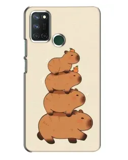 Чохол для Realme 7i з картинкою «Вежа з капібар»