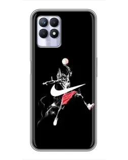 Чехол для Realme 8 Pro с картинкой «Jordan Jumpman»