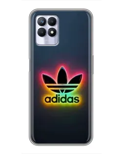 Чехол для Realme 8 Pro с картинкой «Неоновый Adidas» Чехол для Realme 8 Pro с картинкой «Неоновый Adidas»