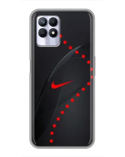 Чехол для Realme 8 Pro с картинкой «Абстрактный дизайн Nike»