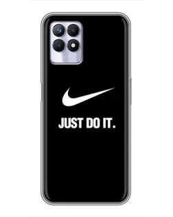 Чохол для Realme 8 Pro з картинкою «Класичний принт Nike» Чохол для Realme 8 Pro з картинкою «Класичний принт Nike»