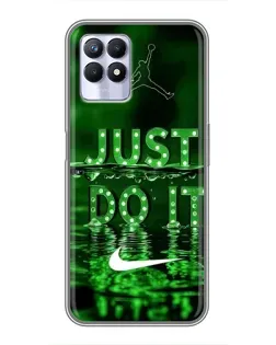 Чохол для Realme 8 Pro з картинкою «Зелений неоновий Nike» Чохол для Realme 8 Pro з картинкою «Зелений неоновий Nike»