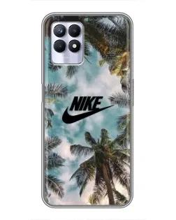 Чохол для Realme 8 Pro з картинкою «Тропічний принт Nike» Чохол для Realme 8 Pro з картинкою «Тропічний принт Nike»