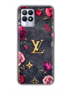 Чехол для Realme 8 Pro с картинкой «Цветочный Louis Vuitton» Чехол для Realme 8 Pro с картинкой «Цветочный Louis Vuitton»