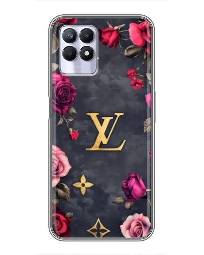 Чехол для Realme 8 Pro с картинкой «Цветочный Louis Vuitton» Чехол для Realme 8 Pro с картинкой «Цветочный Louis Vuitton»