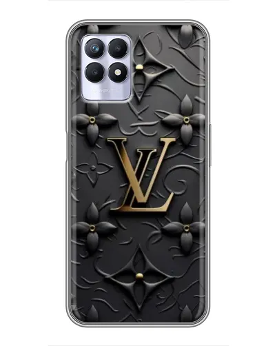 Чехол для Realme 8 Pro с картинкой «Кожаная текстура LV» Чехол для Realme 8 Pro с картинкой «Кожаная текстура LV»
