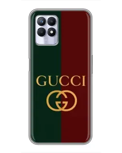 Чохол для Realme 8 Pro з картинкою «Gucci — темно-зелений градієнт»
