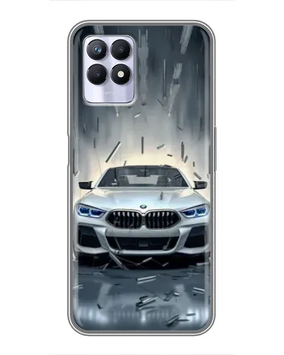 Чехол для Realme 8 Pro с картинкой «BMW в свете фар» Чехол для Realme 8 Pro с картинкой «BMW в свете фар»