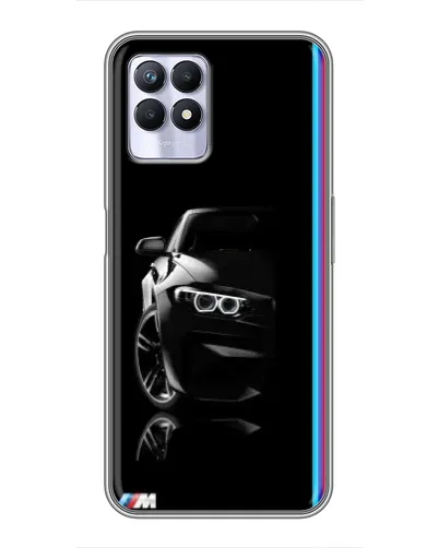 Чехол для Realme 8 Pro с картинкой «Силуэт BMW в темноте» Чехол для Realme 8 Pro с картинкой «Силуэт BMW в темноте»