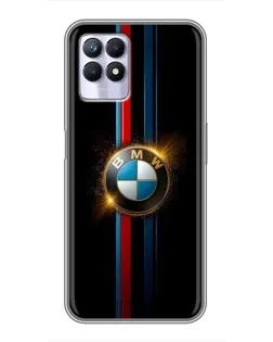 Чехол для Realme 8 Pro с картинкой «BMW M-Power неон»