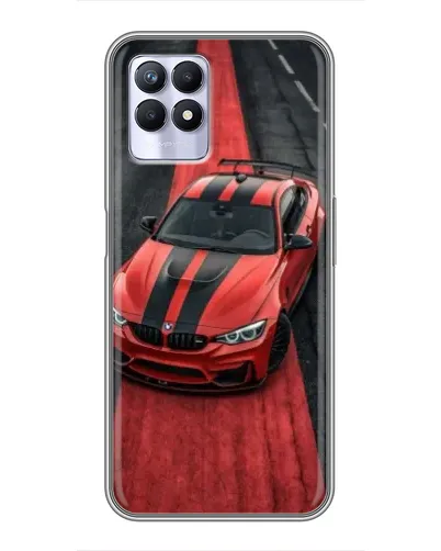 Чехол для Realme 8 Pro с картинкой «BMW на красной дорожке» Чехол для Realme 8 Pro с картинкой «BMW на красной дорожке»