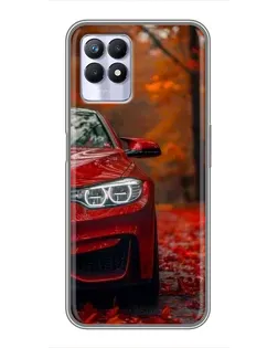 Чехол для Realme 8 Pro с картинкой «Осенняя BMW M4»
