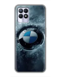 Чехол для Realme 8 Pro с картинкой «Логотип BMW — лед» Чехол для Realme 8 Pro с картинкой «Логотип BMW — лед»