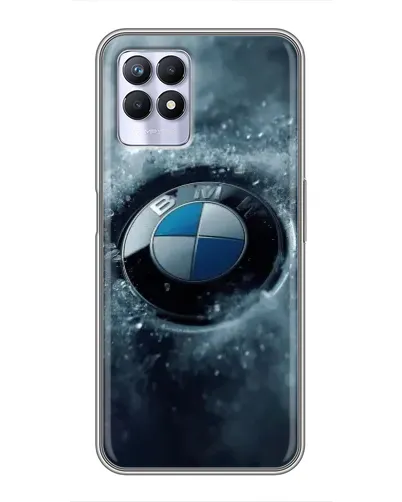 Чехол для Realme 8 Pro с картинкой «Логотип BMW — лед» Чехол для Realme 8 Pro с картинкой «Логотип BMW — лед»