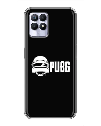 Чохол для Realme 8 Pro з картинкою «PUBG — класичний лого»