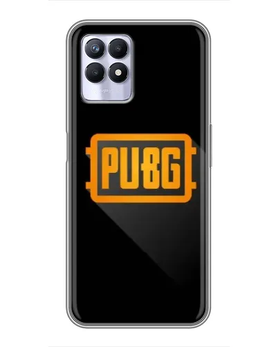 Чохол для Realme 8 Pro з картинкою «PUBG — рамка лого»