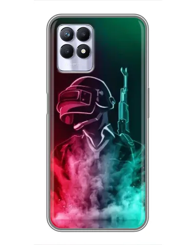 Чохол для Realme 8 Pro з картинкою «PUBG — вогняний воїн»