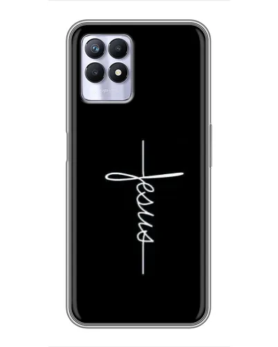 Чехол для Realme 8 Pro с картинкой «Тонкая линия веры»
