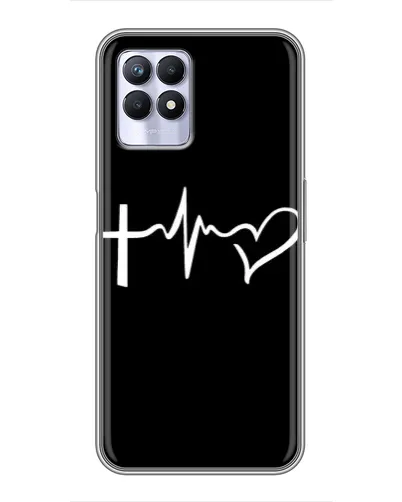 Чехол для Realme 8 Pro с картинкой «Пульс веры» Чехол для Realme 8 Pro с картинкой «Пульс веры»