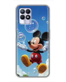 Чехол для Realme 8 Pro с картинкой «Mickey и мыльные пузыри» Чехол для Realme 8 Pro с картинкой «Mickey и мыльные пузыри»