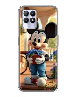 Чехол для Realme 8 Pro с картинкой «Микки садовод» Чехол для Realme 8 Pro с картинкой «Микки садовод»