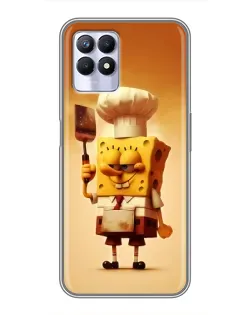 Чехол для Realme 8 Pro с картинкой «Губка Боб повар» Чехол для Realme 8 Pro с картинкой «Губка Боб повар»