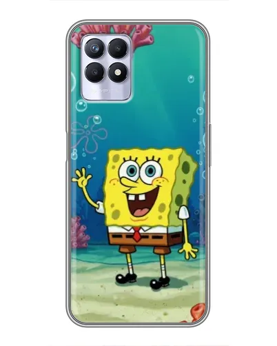Чехол для Realme 8 Pro с картинкой «Подводный привет»