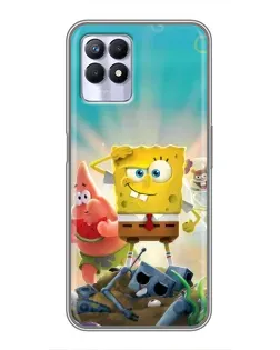 Чехол для Realme 8 Pro с картинкой «Спанч Боб победитель» Чехол для Realme 8 Pro с картинкой «Спанч Боб победитель»