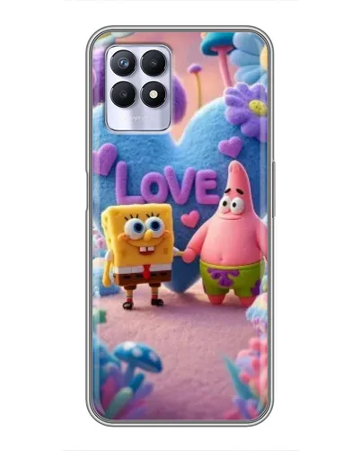 Чехол для Realme 8 Pro с картинкой «Губка Боб Патрик»