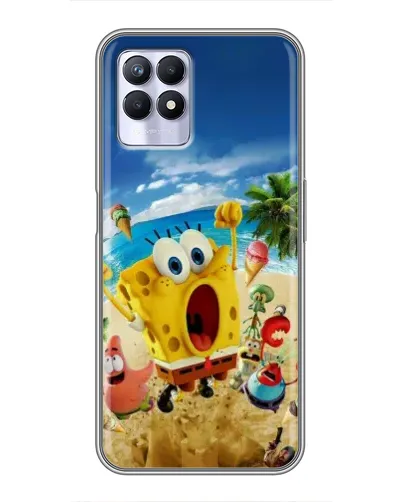 Чехол для Realme 8 Pro с картинкой «Развлечения на пляже»