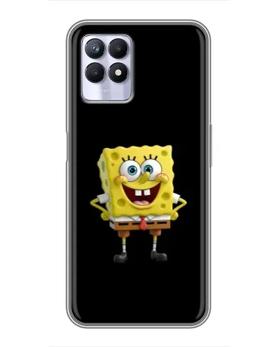 Чехол для Realme 8 Pro с картинкой «Классический Губка Боб»