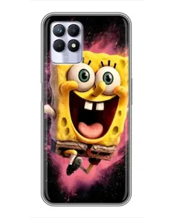 Чехол для Realme 8 Pro с картинкой «Взрывной Спанч Боб» Чехол для Realme 8 Pro с картинкой «Взрывной Спанч Боб»