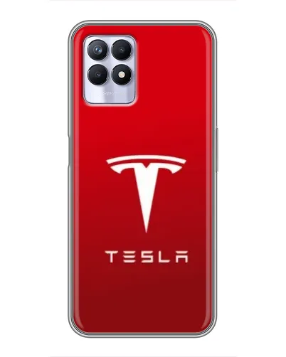 Чехол для Realme 8 Pro с картинкой «Tesla Red Classic» Чехол для Realme 8 Pro с картинкой «Tesla Red Classic»