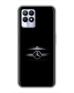 Чехол для Realme 8 Pro с картинкой «Mercedes — абстрактные линии»