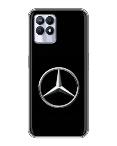 Чехол для Realme 8 Pro с картинкой «Mercedes классический лого» Чехол для Realme 8 Pro с картинкой «Mercedes классический лого»